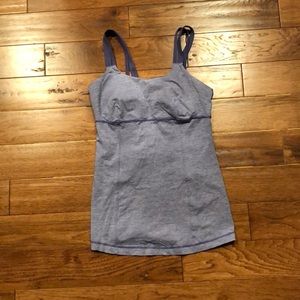 Lululemon top with adjustable bra